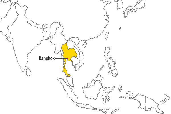 FANUC THAI LIMITEDのサービス地域と拠点