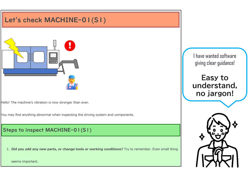 Sample Email Notification from AI Servo Monitor
