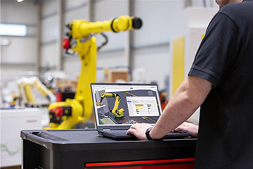 シミュレーション、デジタルツインを実現する ROBOGUIDE