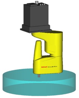 Work envelope of SR-3iA/U