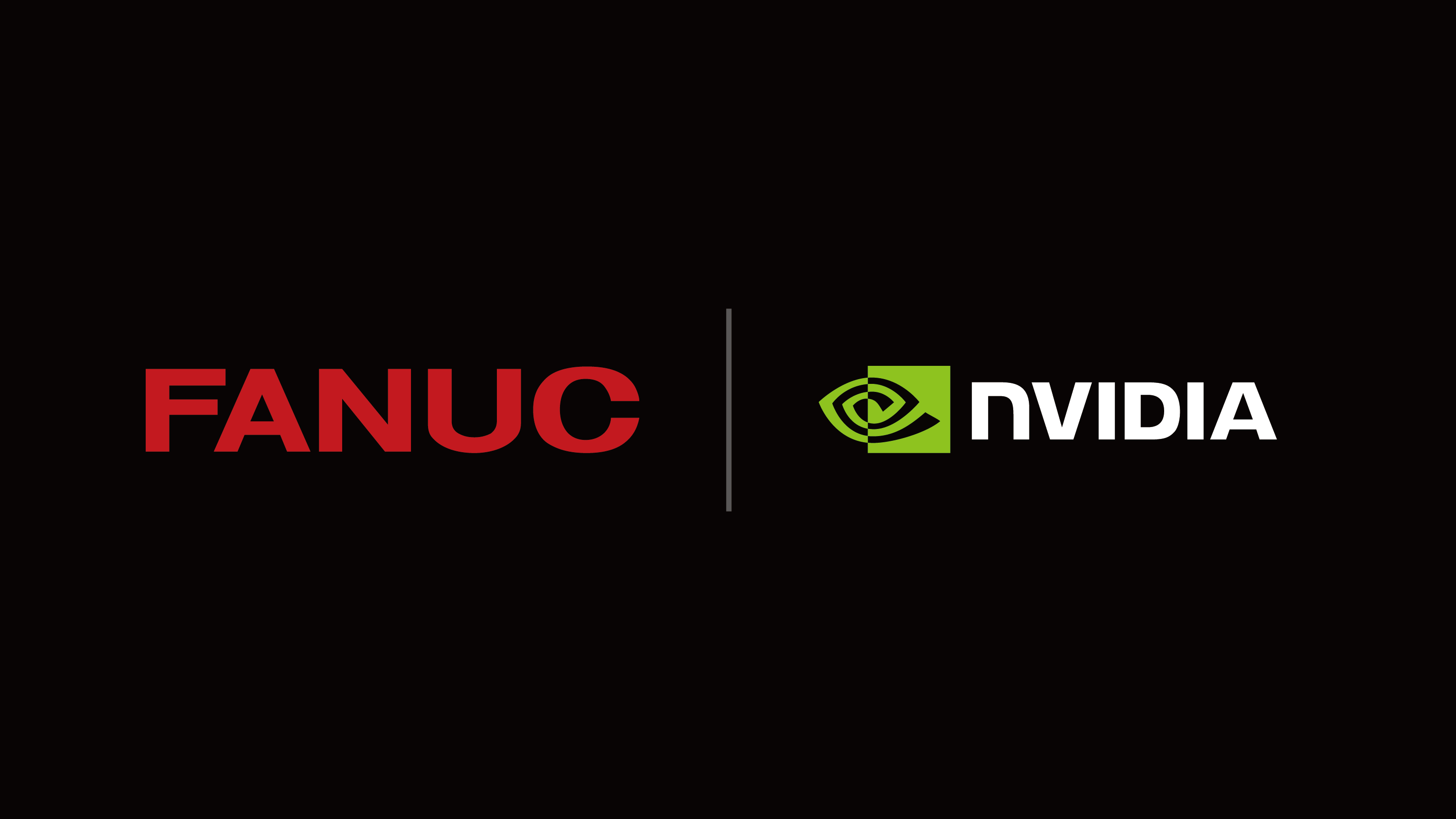 ファナックとNVIDIAのロゴ