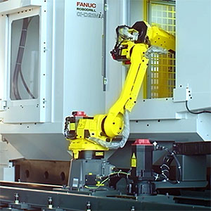 Introduction of Robots for the Machine Industry - ROBOT - FANUC