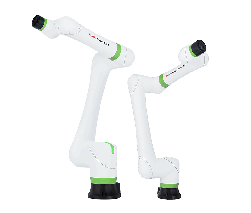 協働ロボットCRXが並ぶ画像