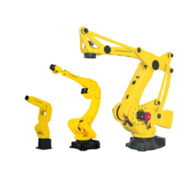 垂直多関節ロボットが並ぶ画像