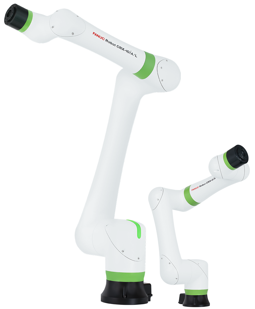 安全に人と協働できるファナックの協働ロボット CRXシリーズ