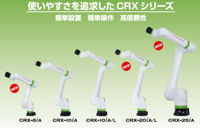 CRXシリーズの幅広いラインナップ