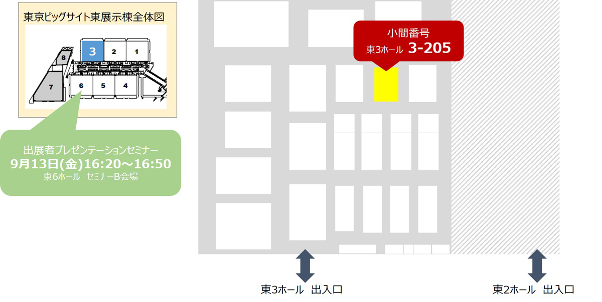 展示会場
