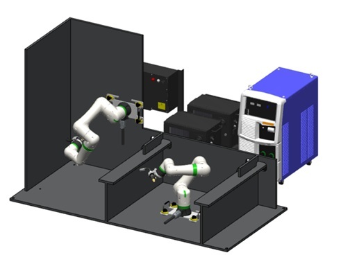 超軽量協働ロボットによるポータブル溶接