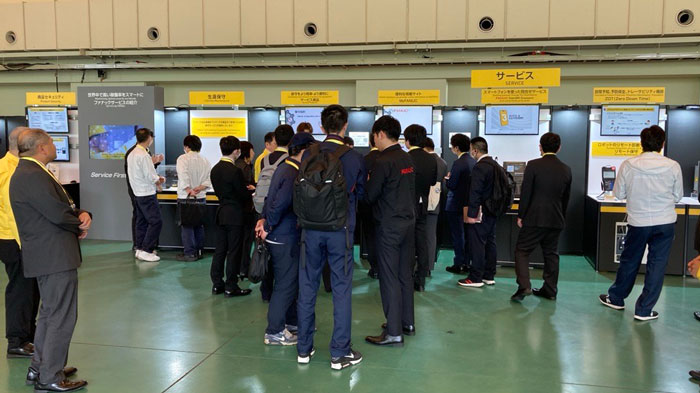サービスコーナの様子