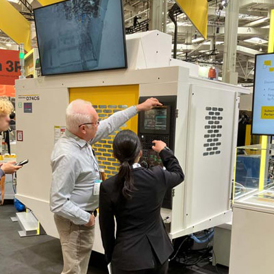 ロボドリルの新機種D74CS