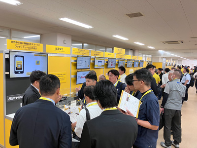 新商品発表展示会(名古屋)の様子