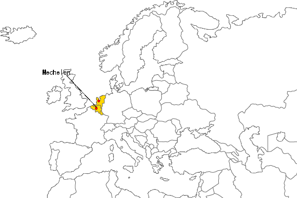 FANUC Benelux BV のサービス地域と拠点