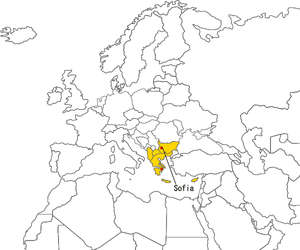 FANUC Bulgaria EOOD のサービス地域と拠点