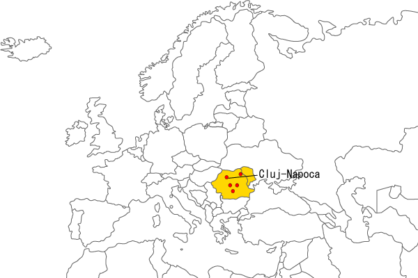 FANUC Automation Romania S.R.L. のサービス地域と拠点