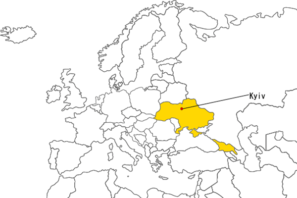 FANUC UKRAINE LLCのサービス地域と拠点