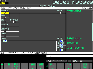 ラダー図画面